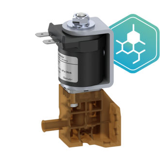 Medical valve - U9x.60x.- - A. u. K. Müller GmbH & Co. KG - vacuum / direct-operated / PTFE