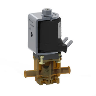 Medical valve - 43.00x.122 - A. u. K. Müller GmbH & Co. KG - insulation / solenoid / media separated