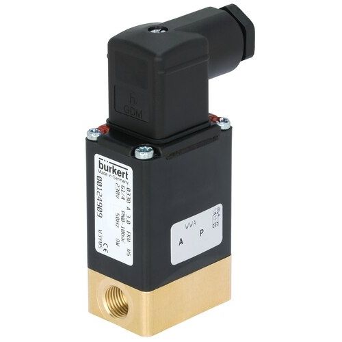 Medical valve - 0330  - Bürkert GmbH & Co. KG Fluid Control Systems - solenoid / manual / media separated