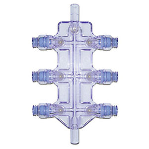 6-way infusion manifold - ROBERTSITE® - Halkey-Roberts Corporation - anesthesiology / oncology / intensive care