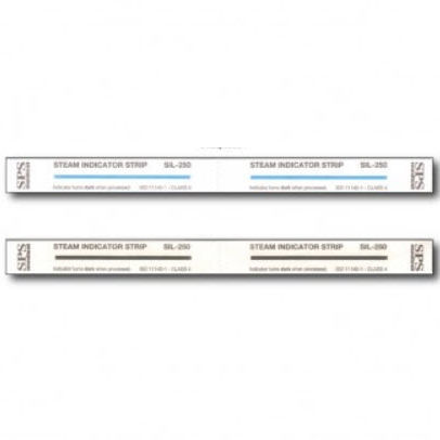Sterilization test strip - SIL-250 - Crosstex International, Inc - colorimetric