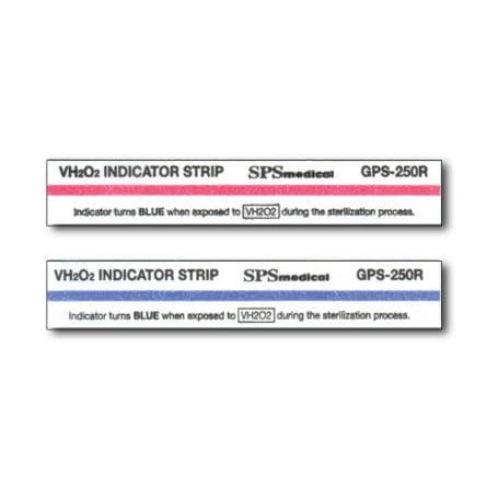 Sterilization test strip - GPS-250R - Crosstex International, Inc - hydrogen peroxide / colorimetric
