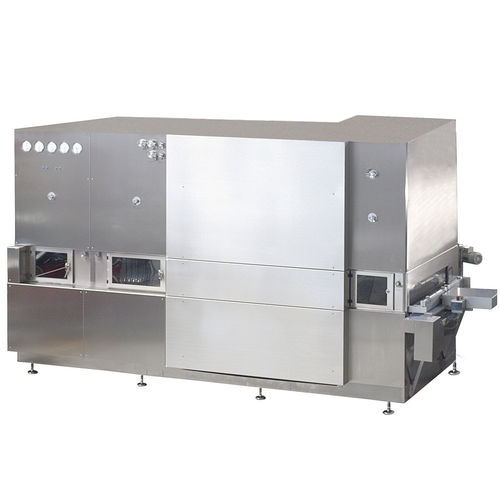Sterilization tunnel - SHT - OPTIMA - for the pharmaceutical industry / infrared detection