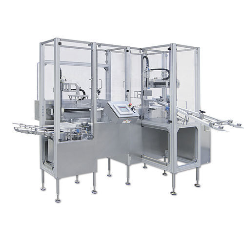 Intermittent packaging machine - SH - OPTIMA - horizontal / compact / syringe