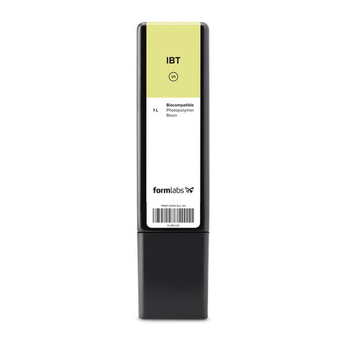 Resin dental material - IBT  - Formlabs - orthodontic / for 3D printing / for impression trays