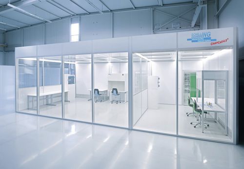 Modular clean room - CleanSteriCell® 3000.4.637 - SCHILLING ENGINEERING - integrated / class B