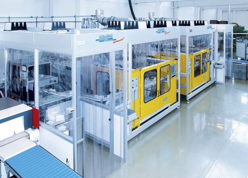 Integrated clean room - CleanFlowCell® 3000.4.282 - SCHILLING ENGINEERING - ISO class 7 / laminar flow / soft wall