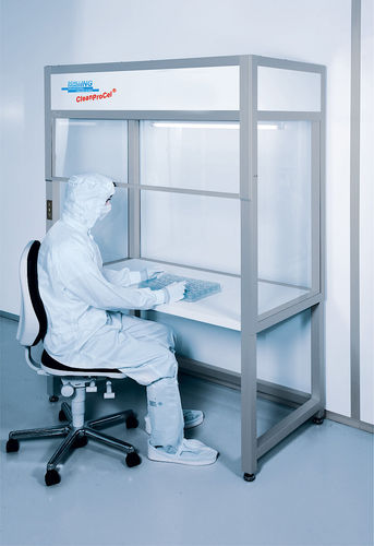 Clean bench for the pharmaceutical industry - LF Cabinet - SCHILLING ENGINEERING - for clean rooms / compact / ULPA