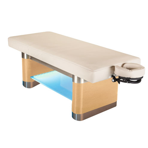 Electric spa table - Nuage Vector™ - Living Earth Crafts - with headrest / with adjustable height backrest / 1-section