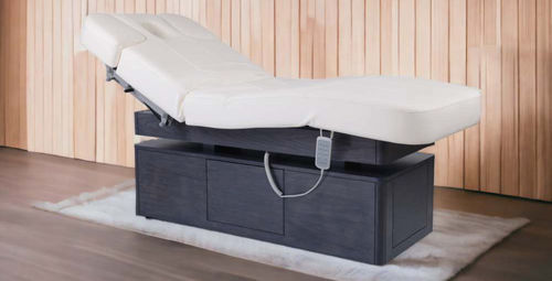 Electric spa table - FIRST CLASS - Star Wellness - with adjustable height backrest / 3-section