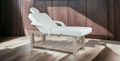 Mechanical spa table - FLEXY 2 - Star Wellness - with adjustable height backrest / with headrest / with armrests