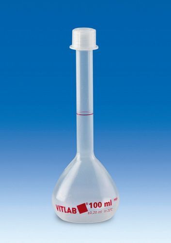Laboratory flask - 677895 - Vitlab - polymethylpentene / polypropylene / volumetric