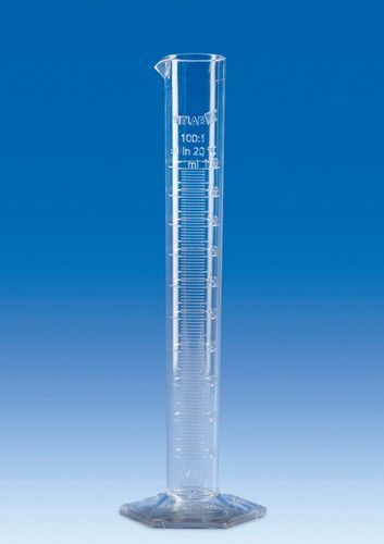 Plastic measuring cylinder - 64691 - Vitlab - graduated