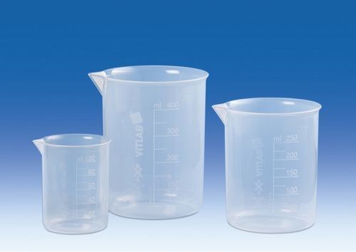 Polypropylene beaker - 606941 - Vitlab - Griffin / graduated