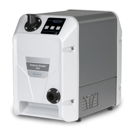 Laboratory vacuum pump VACUU·PURE® 10C Vacuubrand screw / highperformance / oilfree