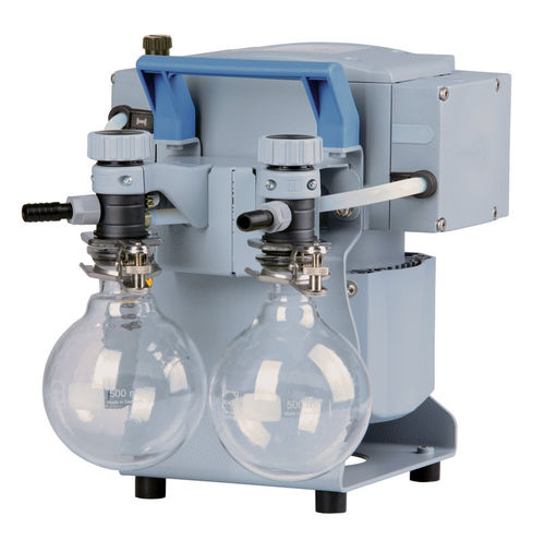 Filtration vacuum pump - MZ 2C NT +2AK - Vacuubrand - for rotary evaporators / laboratory / multi-stage