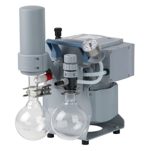 Laboratory vacuum pump - PC 101 NT - Vacuubrand - for rotary evaporators / multi-stage