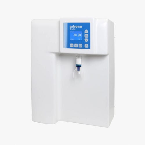 Laboratory water purification system - Crystal EX series - ADRONA - reverse osmosis / ion exchange
