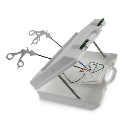 Training simulator - eoSim SurgTrac Advanced - eoSurgical - laparoscopy / surgery / workstation