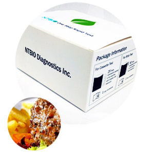 Rapid food safety test - N080 series - NTBIO Diagnostics - for clenbuterol / cassette / strip