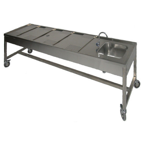 Autopsy table - CT96 A/F - comfit s.r.l - dissection / rectangular / fixed