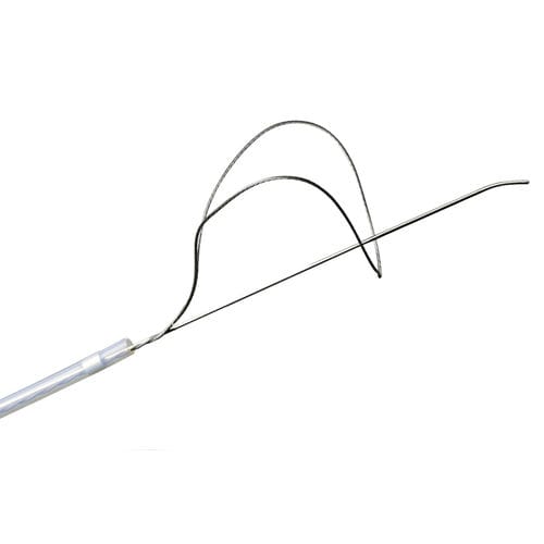 Thrombus extraction endoscopic basket - Loopmaster  - Andramed - straight