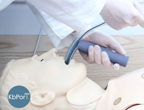 Training simulator -  L-Scope™  - KbPort - for intubation / emergency care / for intensive care