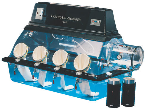 Laboratory glove box - 855 series - Plas-Labs - benchtop / controlled atmosphere