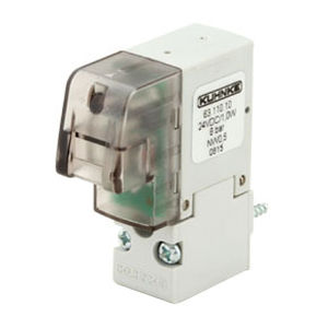 Medical valve - 63.110.10 - Kendrion Kuhnke Automation - solenoid / manual