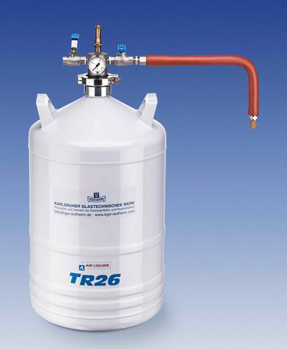 Transport container - ALU - KGW-ISOTHERM - aluminum / liquid nitrogen