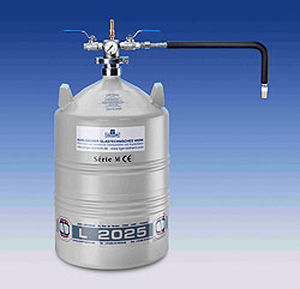 Transport container - ALU-CD - KGW-ISOTHERM - aluminum / liquid nitrogen