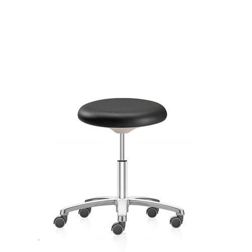 Laboratory stool - ESD Labster 9107E - Bimos - height-adjustable / black