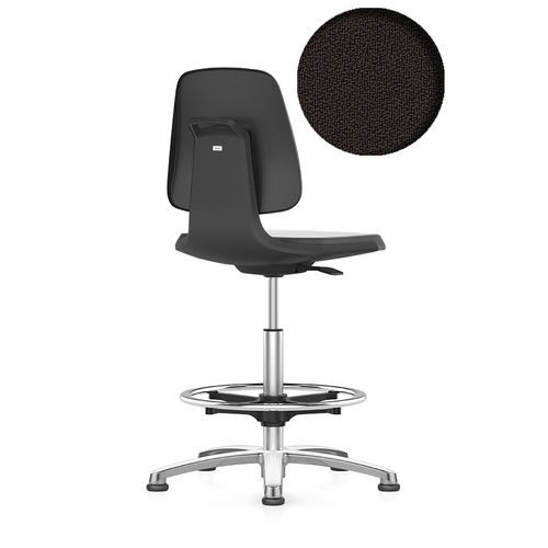 Laboratory chair - ESD Labsit 9121E - Bimos - with high backrest / pneumatic