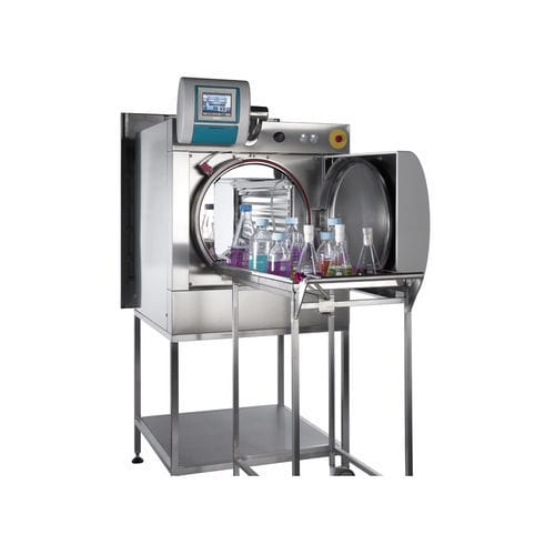 Laboratory medical sterilizer - FOB series - Fedegari - steam / benchtop / horizontal