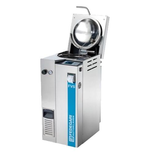 Laboratory sterilizer FVS Fedegari steam / vertical / compact