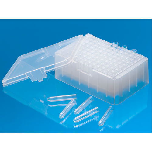 Laboratory microplate 325.96 series LVL Technologies for sample storage / 96well