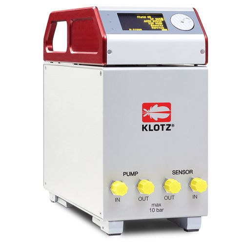 Laser particle counter - PCSS fluid lite - Markus Klotz GmbH - for water treatment / online / battery-powered
