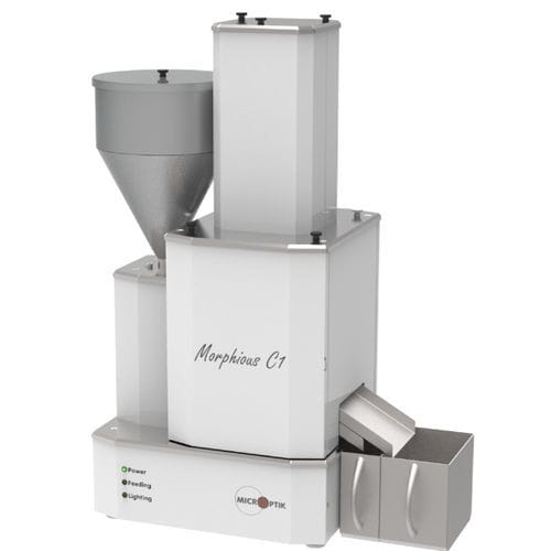 Quality control particle size analyzer - Morphious™ C1 - Microptik BV - for powders