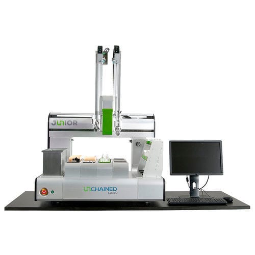 Workflow management laboratory automation system - Junior  - Unchained Labs - high-throughput / benchtop