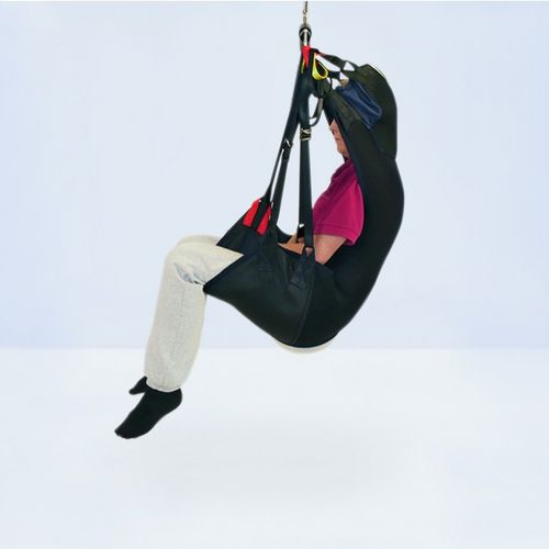 Patient lift sling - TINKA - Silvalea Limited - with head support