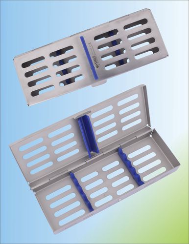 Dental instrument sterilization cassette - SSI 786-4509 - Smile Surgical Ireland Limited - stainless steel / perforated
