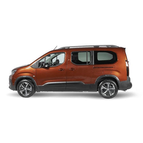 Minivan wheelchair accessible vehicle - Peugeot Rifter - Olmedo Special Vehicles - rear-entry