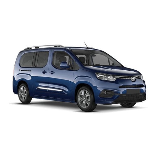 Minivan wheelchair accessible vehicle - Toyota Proace Flexi - Olmedo Special Vehicles - rear-entry