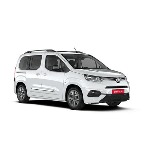 Minivan wheelchair accessible vehicle - Toyota Proace Runner - Olmedo Special Vehicles - rear-entry