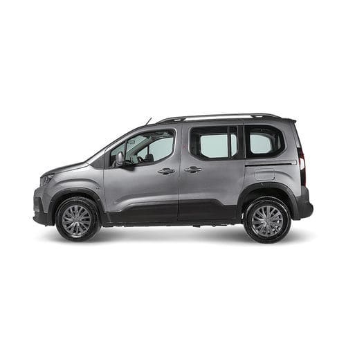 Minivan wheelchair accessible vehicle - Peugeot Rifter Runner - Olmedo Special Vehicles - rear-entry