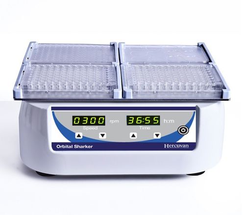 Orbital Laboratory Shaker - Tt-1500 - Hercuvan - Digital   For Pcr 