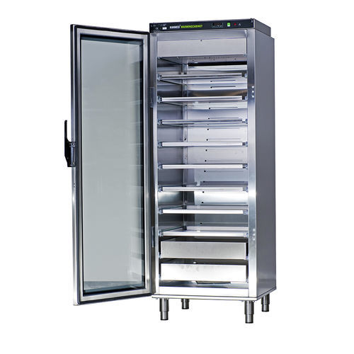 Warming cabinet - GE-2350L - Kanmed - for fluids / operating room / with shelf