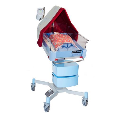 Hospital bed - BB101 - Kanmed - electric / pediatric / height-adjustable