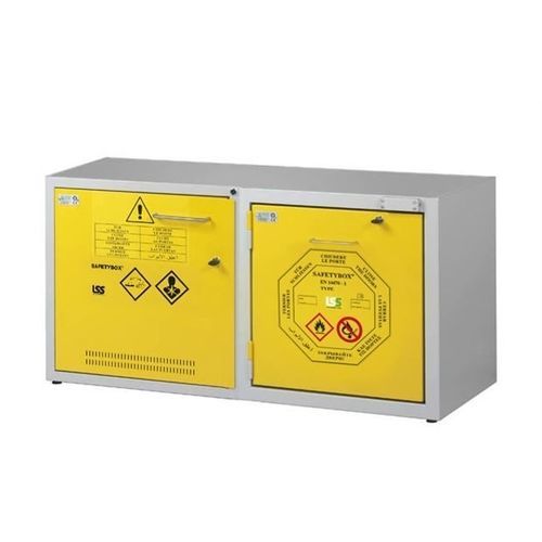 Security cabinet - KEMFIRE® 1200/50 type A - Labor Security System - for acids / for bases / for flammable products