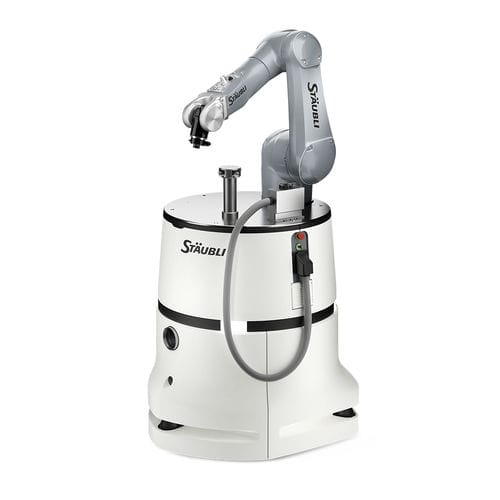 Pick-and-place robotic arm - MRS90 - Stäubli Robotics - for the pharmaceutical industry / articulated / floor-standing